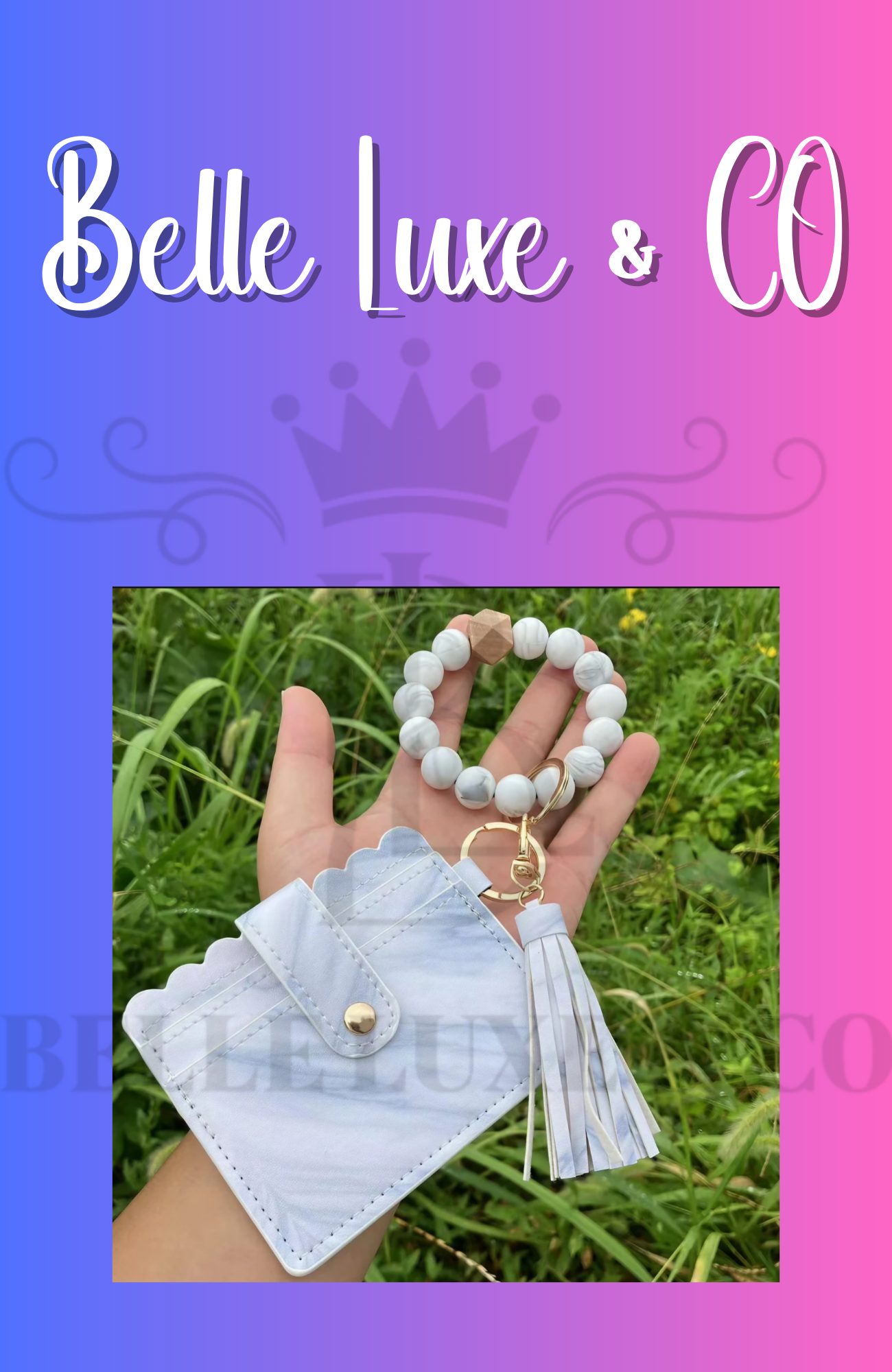 Beaded Card Holders
