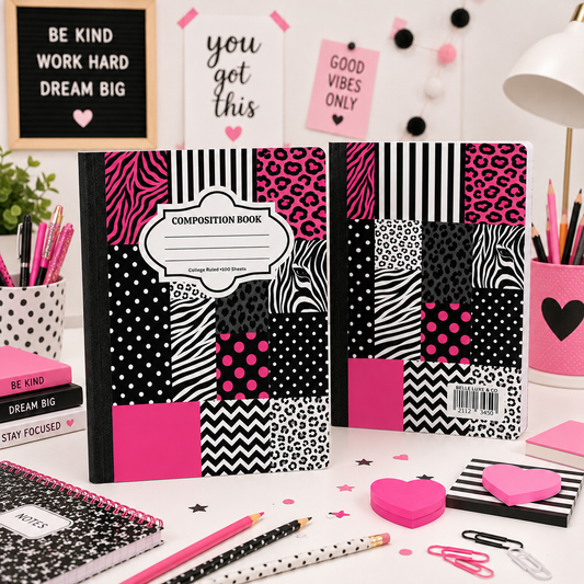 Composition Notebook 25 (Animal Print)