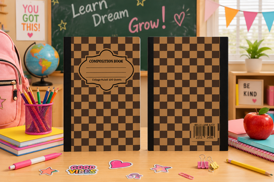 Composition  Notebook 3 (LV Brown)
