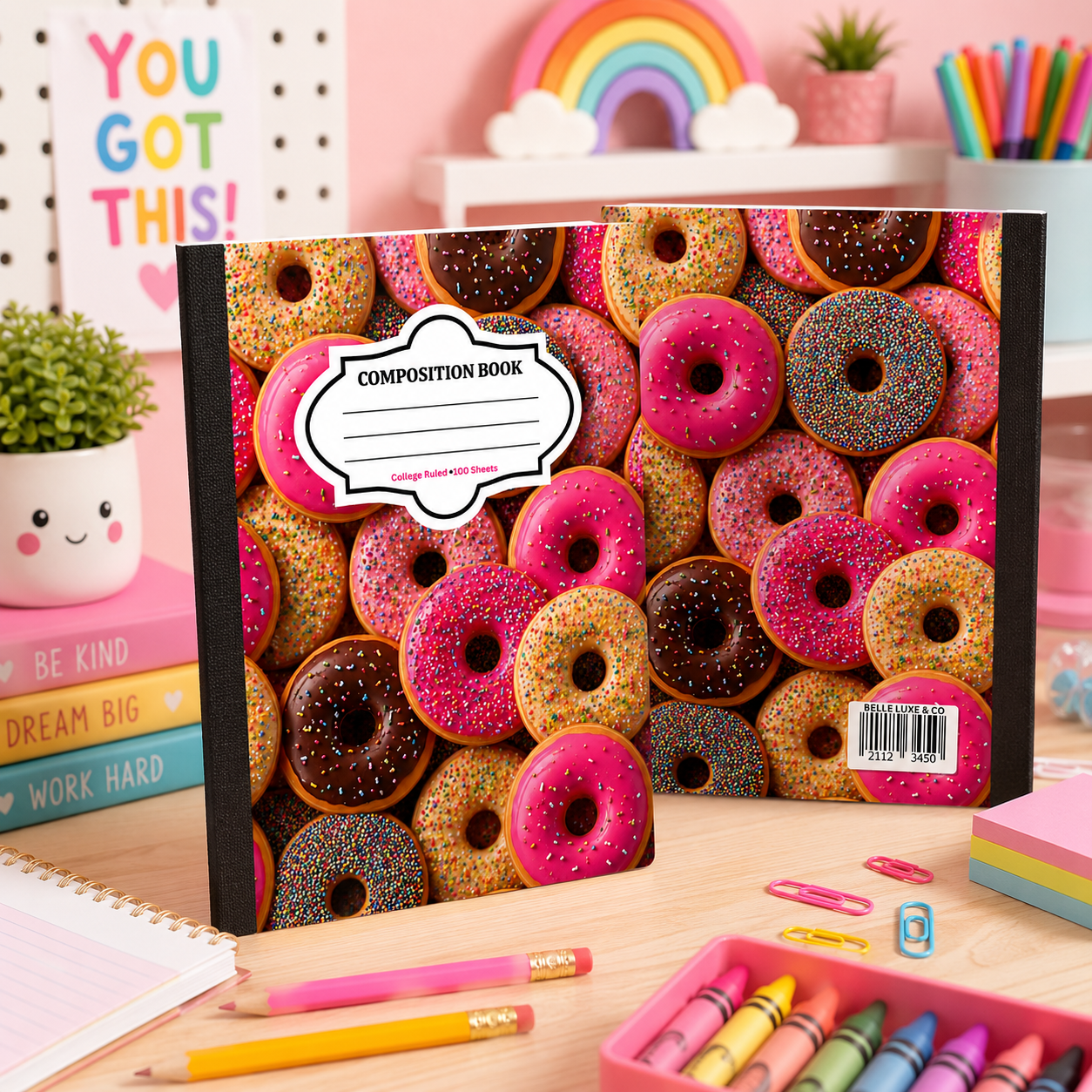 Composition Notebook 24 (Donuts)