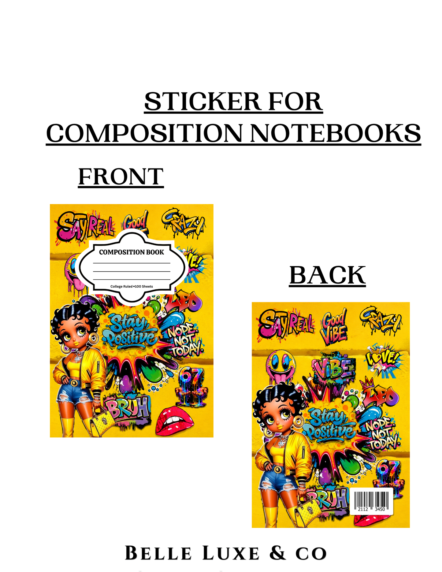 Composition Notebook 15 (B. Boop)