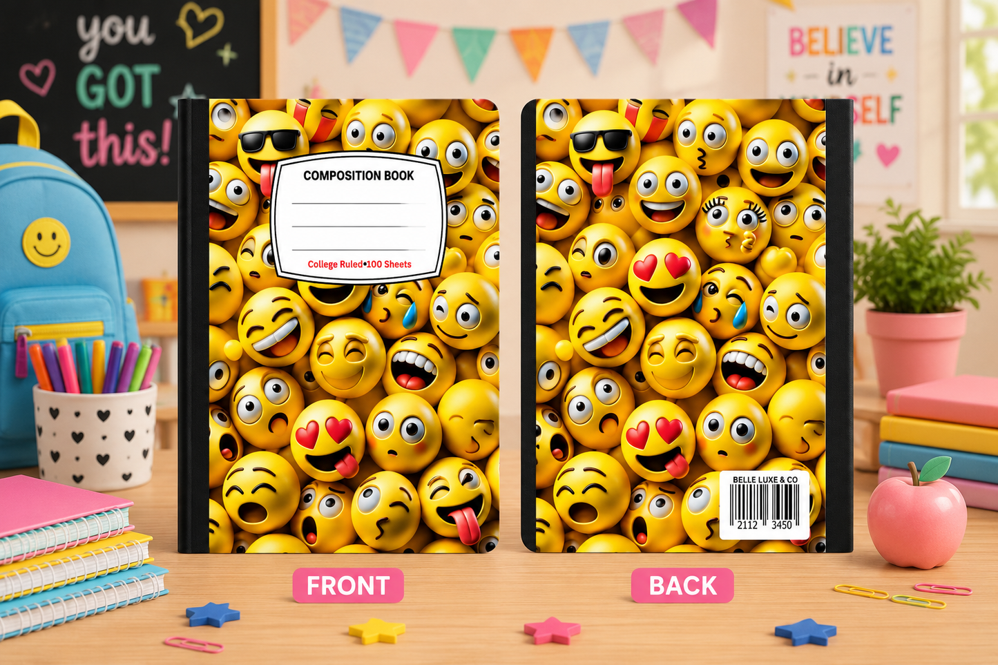 Composition Notebook 9 (Emoji)