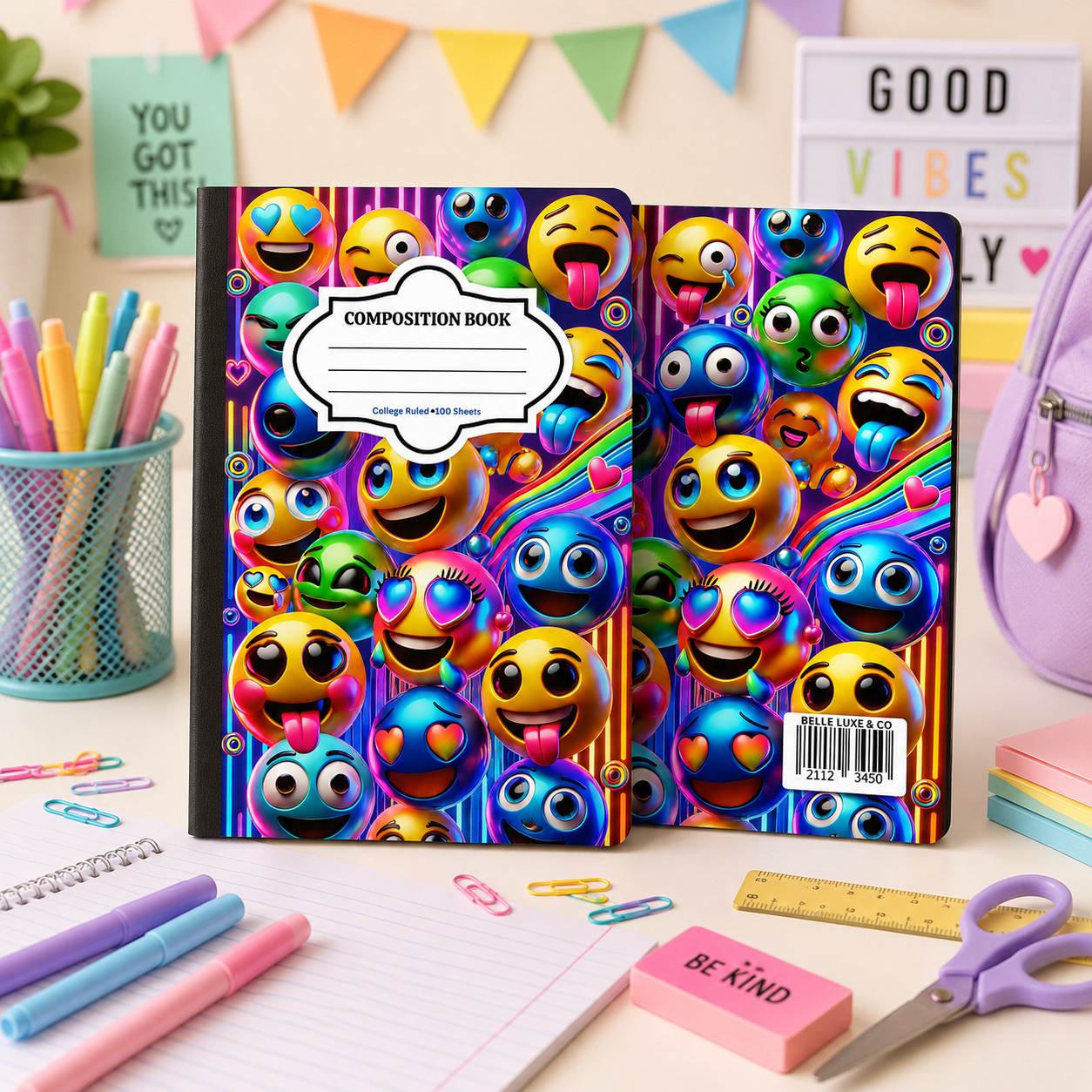Composition Notebook 7 (Emoji Matrix)