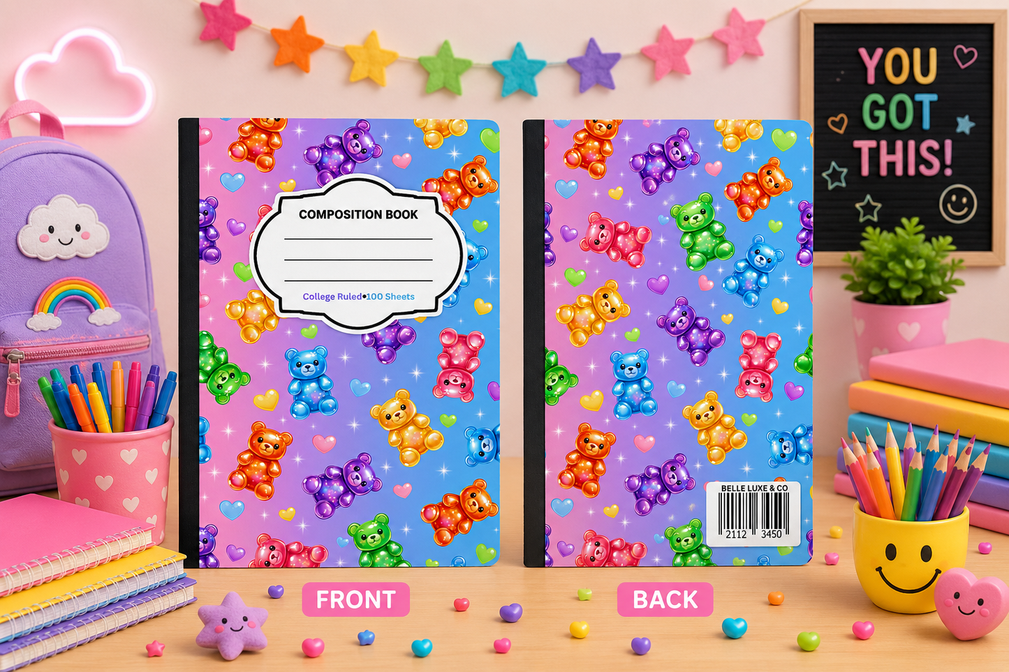 Composition  Notebook 1 (Gummy Bears)