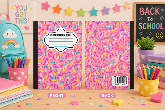 Composition Notebook 22 (Sprinkles)