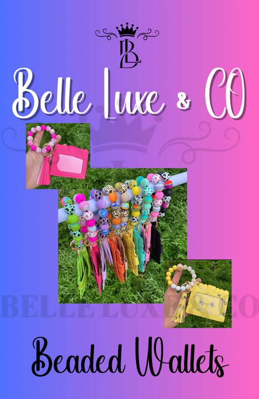 Beaded Card Holders