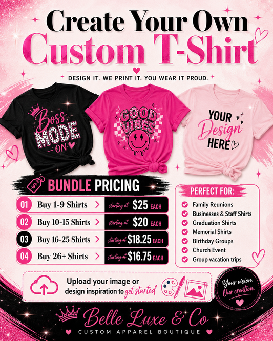 Create Your Own Custom T-Shirt!