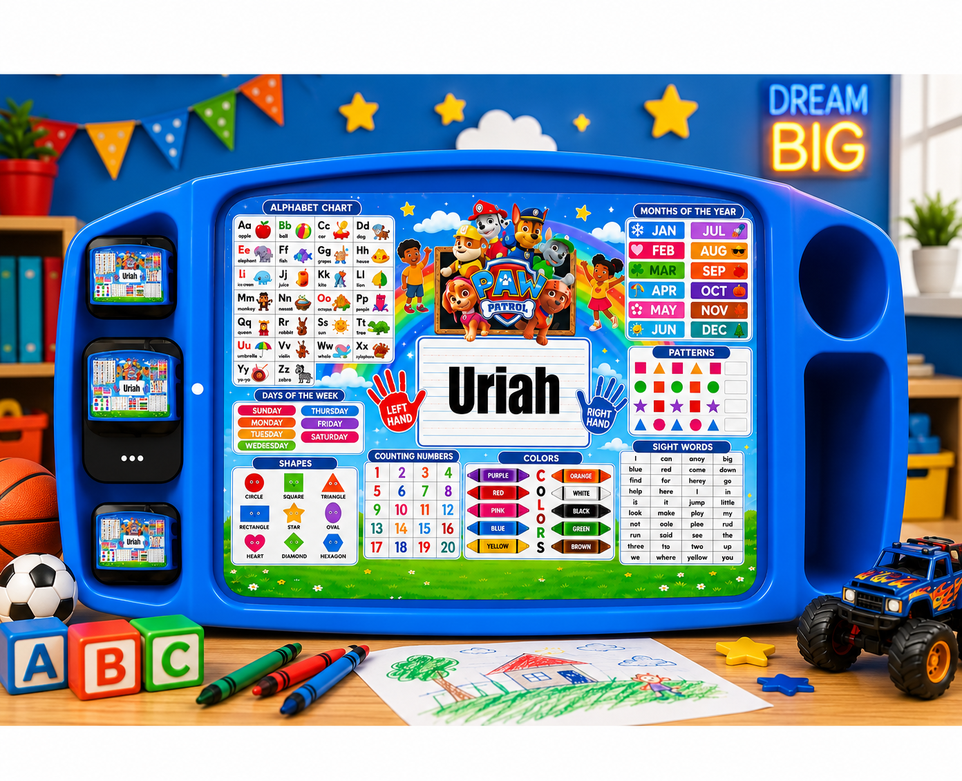 Custom Learning Tray