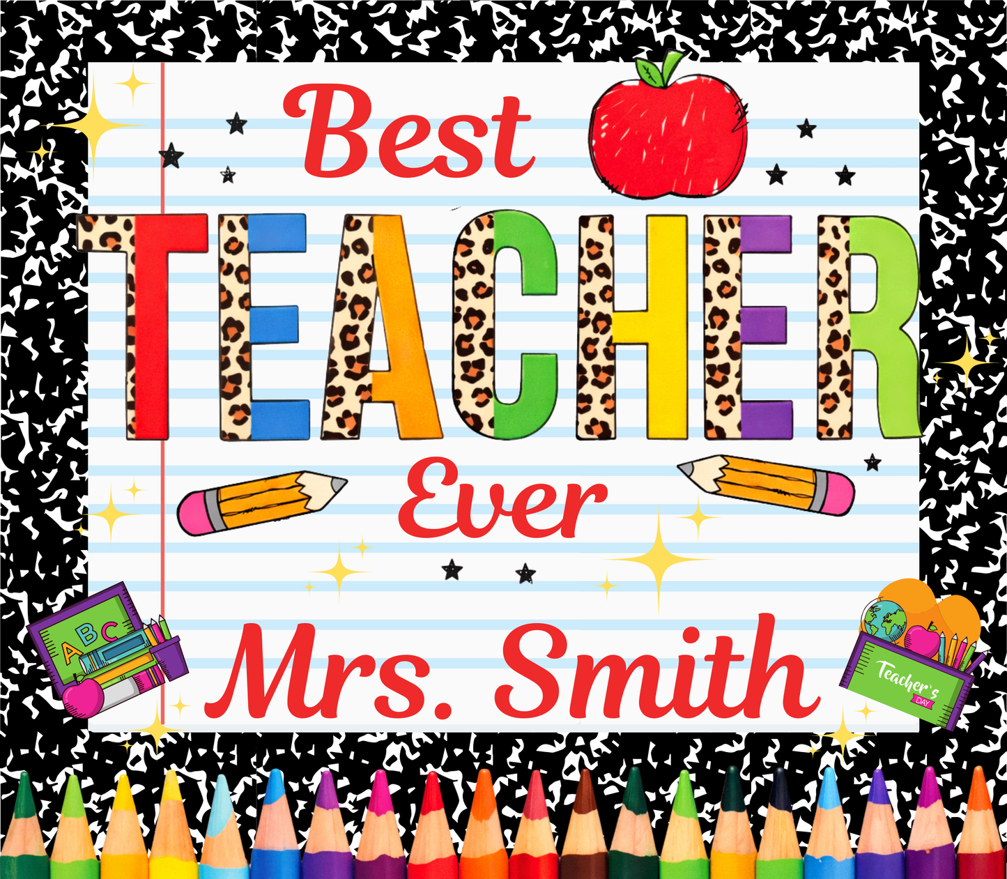 Best Teacher ever 20oz tumbler