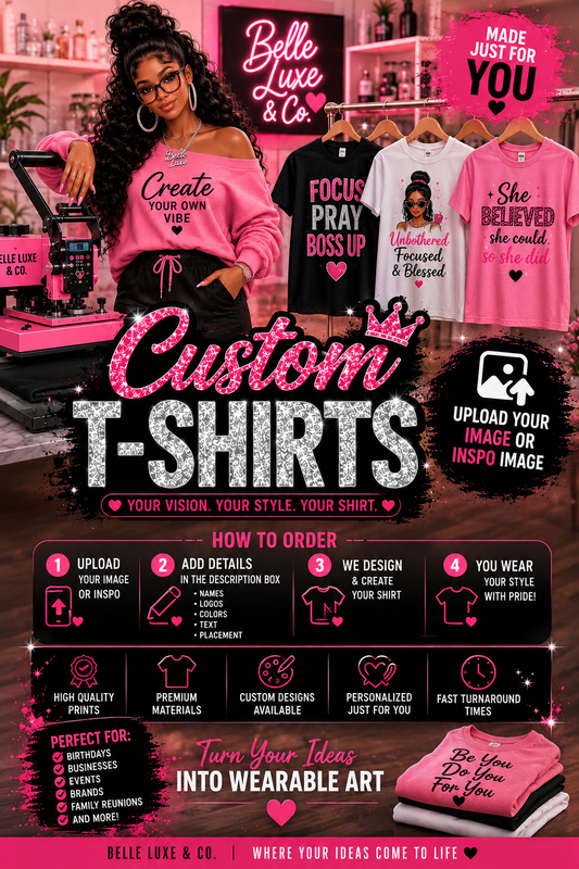 Create Your Own Custom T-Shirt!